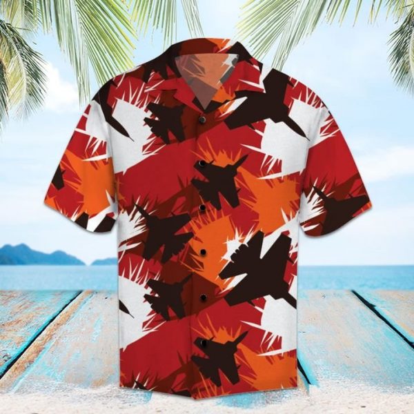 Amazing Air Force Hawaiian Shirt Summer Button Up