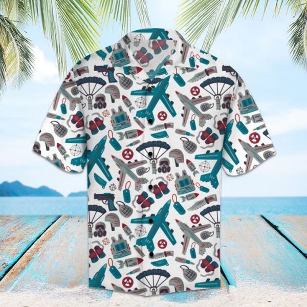 Amazing Air Force Hawaiian Shirt Summer Button Up