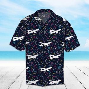 Amazing Airplane Hawaiian Shirt Summer Button Up