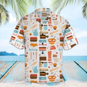 Amazing Baking Hawaiian Shirt Summer Button Up