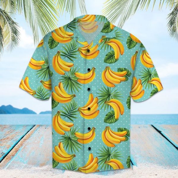 Amazing Bananas Hawaiian Shirt Summer Button Up