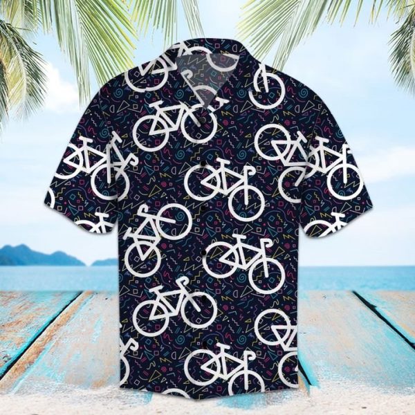 Amazing Biking Hawaiian Shirt Summer Button Up