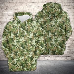 Amazing Camouflage Of Frog 3D Printed Hoodie/Zipper Hoodie