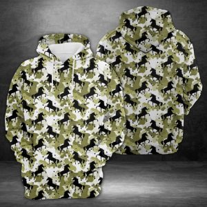 Amazing Camouflage Unicorn 3D Printed Hoodie/Zipper Hoodie