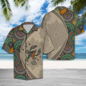 Amazing Cancer Horoscope Hawaiian Shirt Summer Button Up