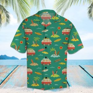 Amazing Caravan Hawaiian Shirt Summer Button Up