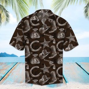Amazing Cowboy Hawaiian Shirt Summer Button Up