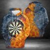 Amazing Darts 3D Printed Hoodie/Zipper Hoodie