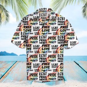 Amazing Free Love Hawaiian Shirt Summer Button Up