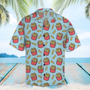 Amazing French Fries Hawaiian Shirt Summer Button Up