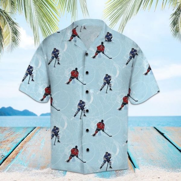 Amazing Hockey Hawaiian Shirt Summer Button Up
