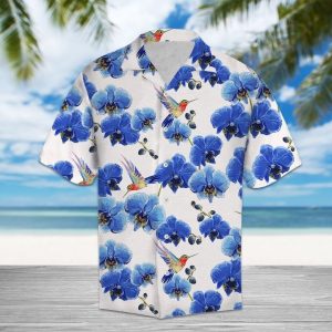 Amazing Hummingbird Hawaiian Shirt Summer Button Up