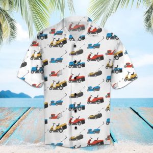 Amazing Lawn Mower Hawaiian Shirt Summer Button Up