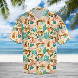 Amazing Leopard Hawaiian Shirt Summer Button Up