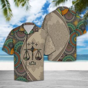 Amazing Libra Horoscope Hawaiian Shirt Summer Button Up