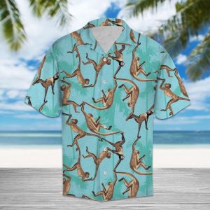 Amazing Monkey Hawaiian Shirt Summer Button Up