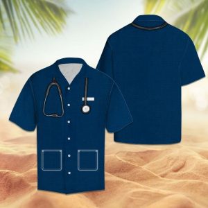 Amazing Nurse Hawaiian Shirt Summer Button Up