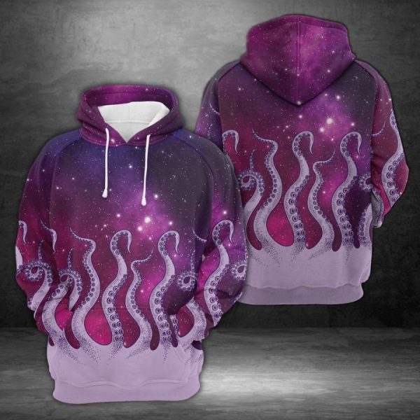 Amazing Octopus 3D Printed Hoodie/Zipper Hoodie