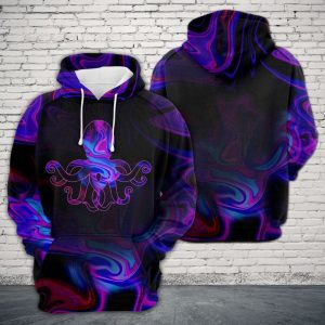 Amazing Octopus 3D Printed Hoodie/Zipper Hoodie