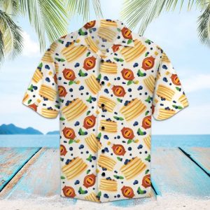 Amazing Pancakes Hawaiian Shirt Summer Button Up