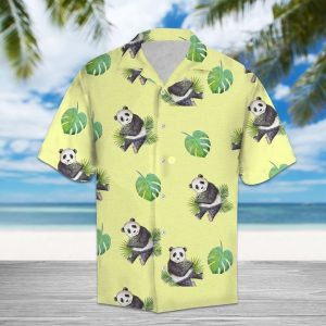 Amazing Panda Hawaiian Shirt Summer Button Up