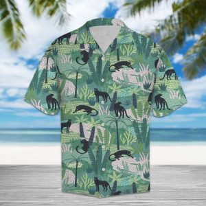 Amazing Panther Hawaiian Shirt Summer Button Up
