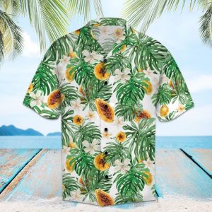Amazing Papaya Hawaiian Shirt Summer Button Up