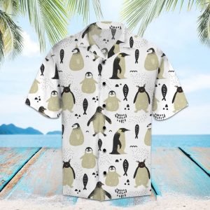 Amazing Penguin Hawaiian Shirt Summer Button Up