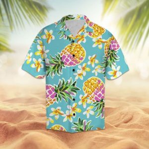 Amazing Pineapple Hawaiian Shirt Summer Button Up