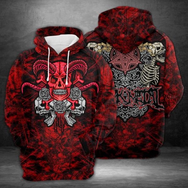 Amazing Skull 3D Printed Hoodie/Zipper Hoodie