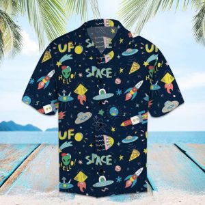 Amazing Space Force Hawaiian Shirt Summer Button Up