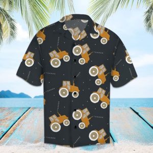 Amazing Tractor Hawaiian Shirt Summer Button Up