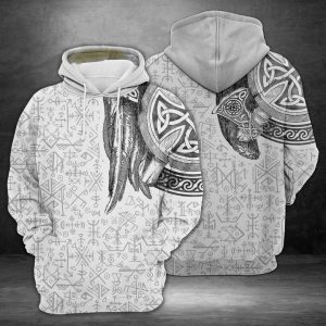 Amazing Viking 3D Printed Hoodie/Zipper Hoodie