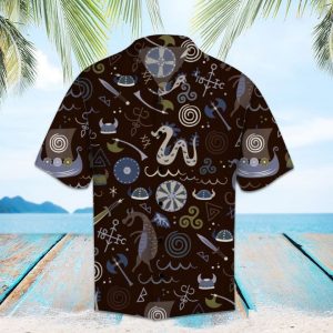 Amazing Viking Hawaiian Shirt Summer Button Up