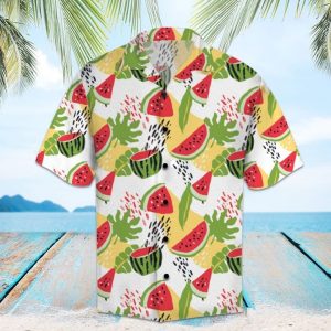 Amazing Watermelon Hawaiian Shirt Summer Button Up