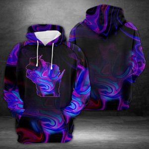 Amazing Wisconsin 3D Printed Hoodie/Zipper Hoodie