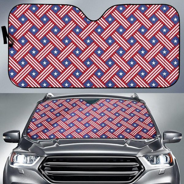 American Flag Unique Car Auto Sun Shade