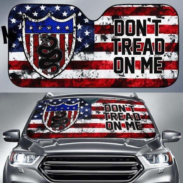 American Military Patriotic Veteran Shade Car Auto Sun Shade
