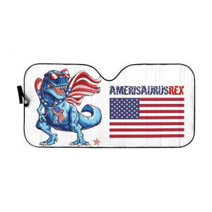 American Saurus Car Auto Sun Shade