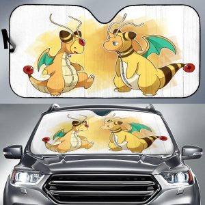 Amphy And Nite Pokemon Car Auto Sun Shade