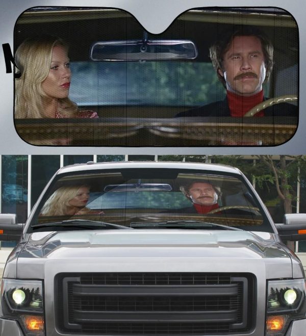 Anchorman Legend Of Ron Burgundy Veronica Corningstone Car Auto Sun Shade Anchorman Legend Of Ron Burgundy Veronica Corningstone Car Auto Sun Shade