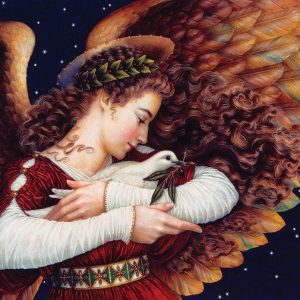 Angel And Dove Jigsaw Puzzle Set