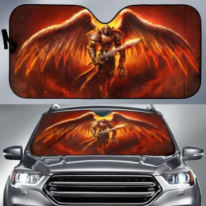 Angel Knight Hells Car Auto Sun Shade