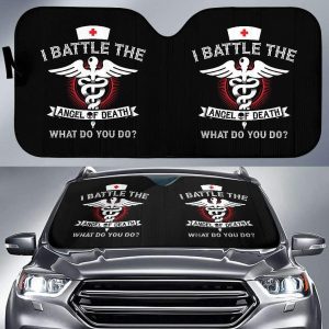 Angel of Death Nurses Car Auto Sun Shade