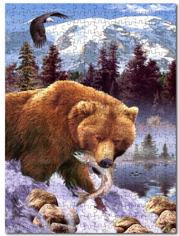 Animal Bear Jigsaw Puzzle Set