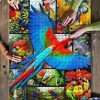 Animal Colorful Parrots Jigsaw Puzzle Set