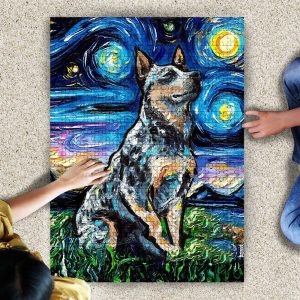 Animal Dogs, German Shepherd Jigsaw Puzzle Set