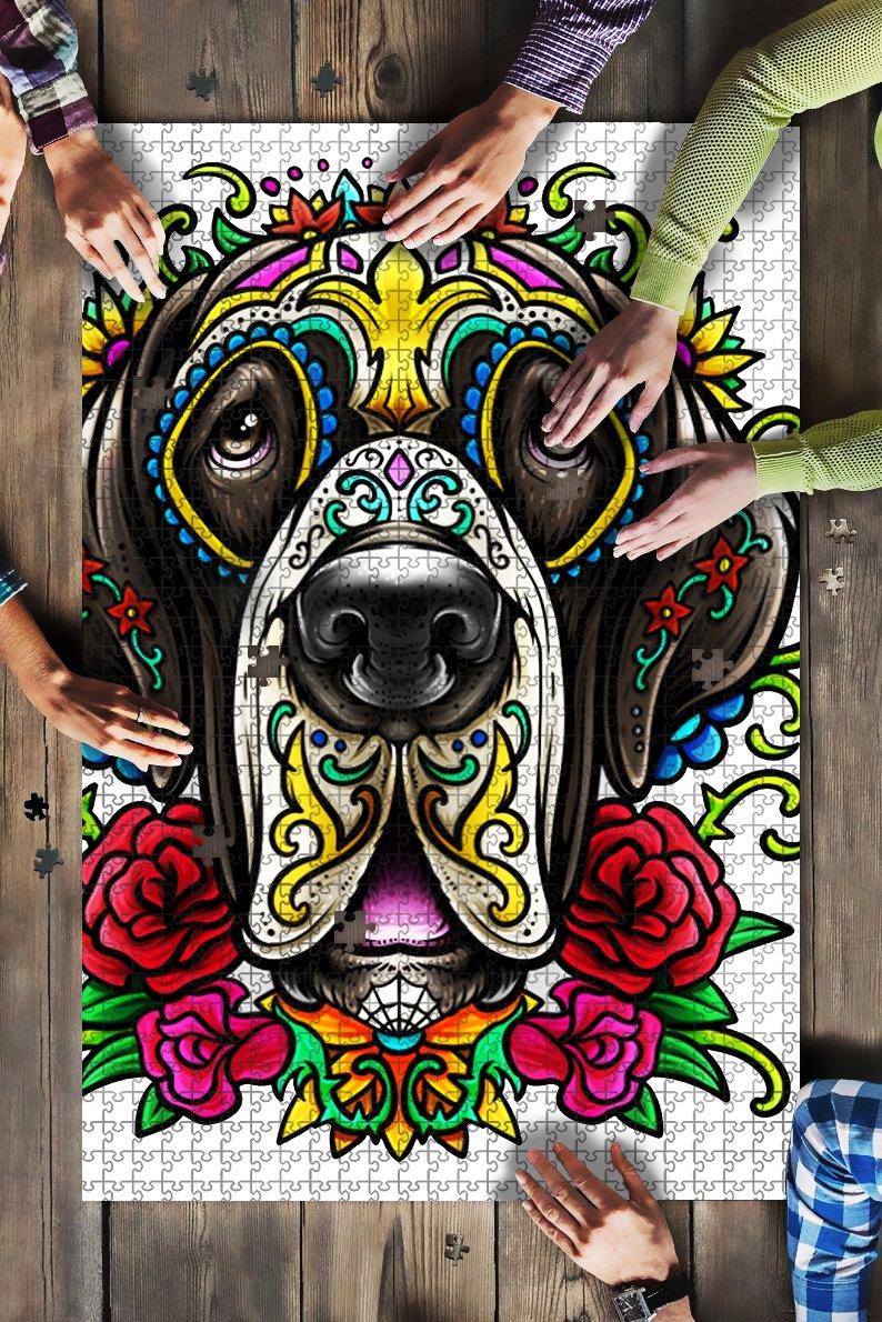 Animal Dogs, Great Dane, Painting Jigsaw Puzzle Set Animal Dogs, Great Dane, Painting Jigsaw Puzzle Set