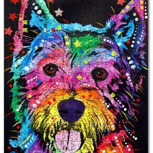 Animal Dogs, Westie Jigsaw Puzzle Set