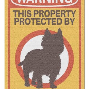 Animal Dogs, Westie Warning Jigsaw Puzzle Set